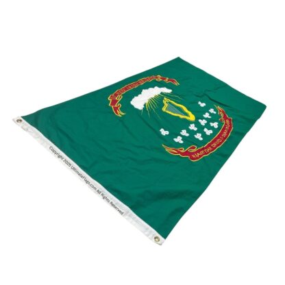 1st regiment irish brigade flag – 3x5 ft cotton sewn civil war irish american flag replica