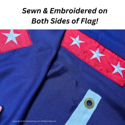 4th kentucky regiment flag orphan brigade double nylon embroidered 3 x 5 ft.