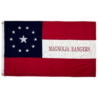 1st texas cavalry magnolia rangers cotton flag 3 x 5 ft.