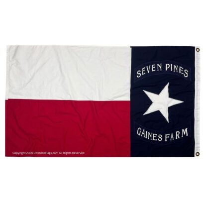 texas 1st infantry regiment cotton flag 3 x 5 ft.