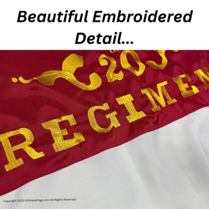 20th regiment texas volunteers flag double nylon embroidered 3 x 5 ft.