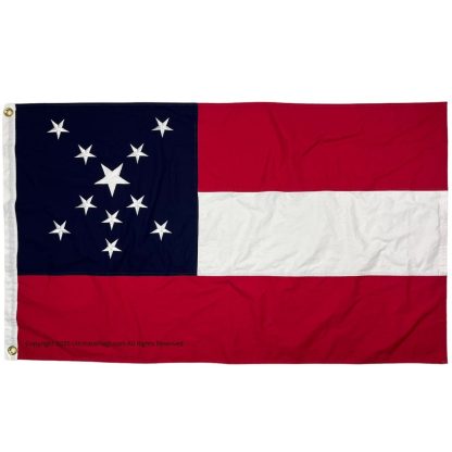 21st mississippi infantry flag 3 x 5 ft. cotton