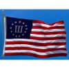 nyberg flag 3% iii betsy ross flags 3 x 5 ft. sewn outdoor double nylon embroidered
