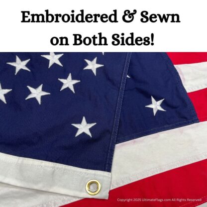 34 star circle usa cotton flag 3 x 5 ft.