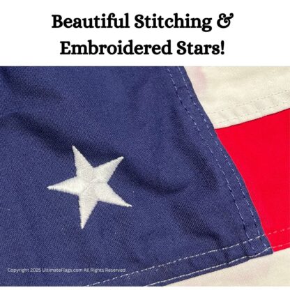 34 star circle usa cotton flag 3 x 5 ft.