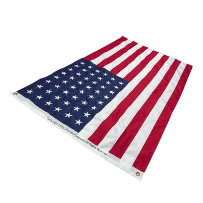 usa flag 48 star 1912 to 1959 old usa flags sewn 2 ply double nylon embroidered 3 x 5 ft.