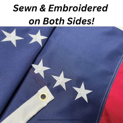 5th kentucky regiment flag orphan brigade double nylon embroidered 3 x 5 ft.