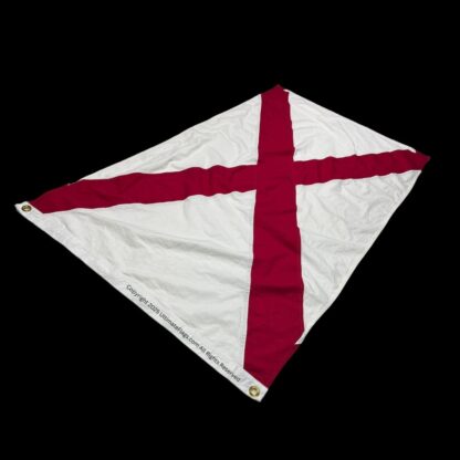 state of alabama flag cotton 3 x 5 ft.