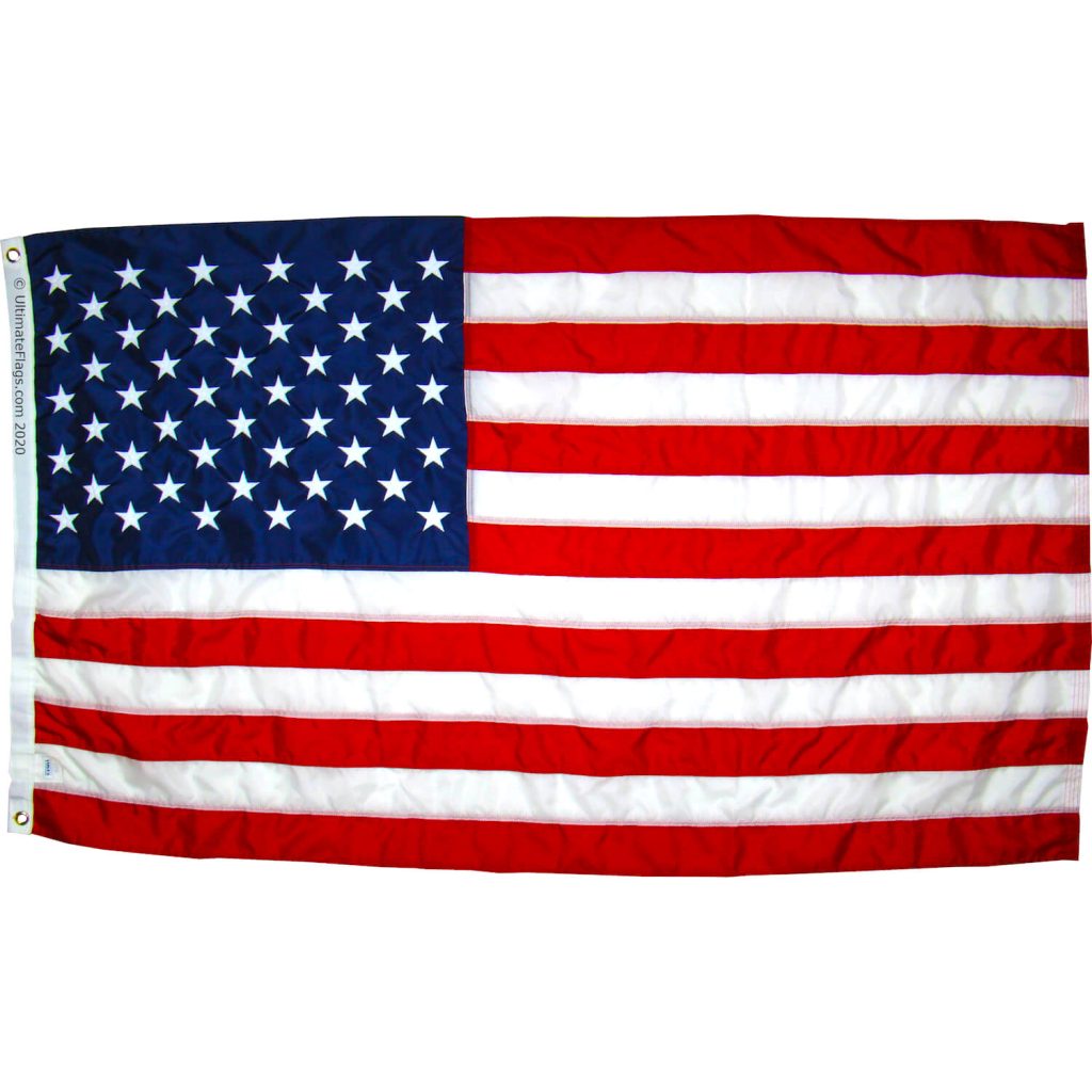 USA Flag Made in America Outdoor Flags Nylon Embroidered