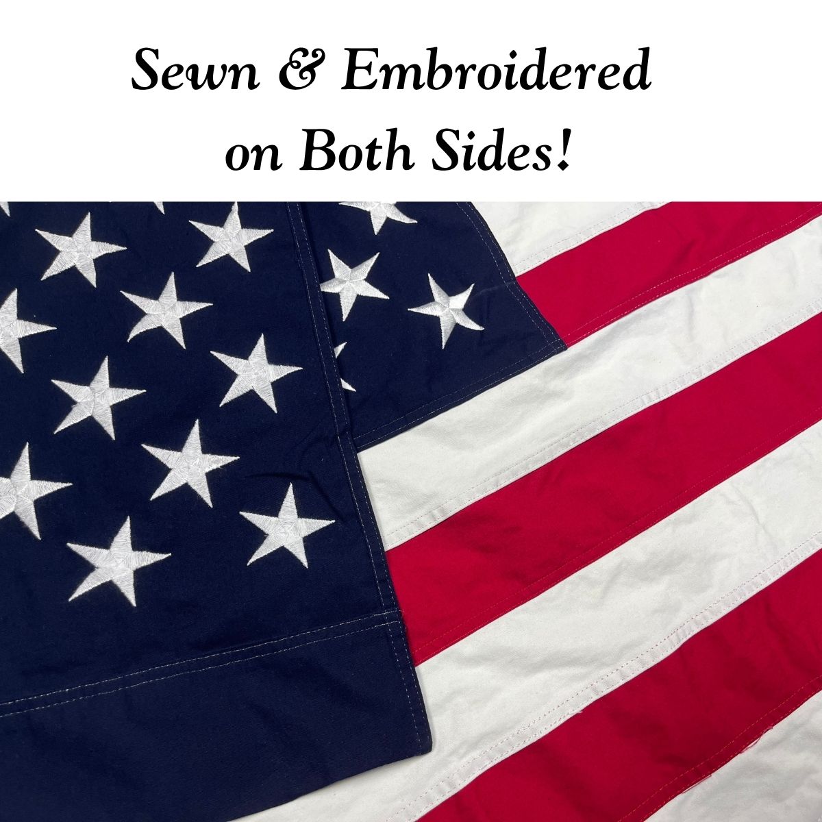 american flag for sale usa flags 50 star cotton sewn multiple sizes with grommets or pole sleeve (2x3 to 6x10 ft)