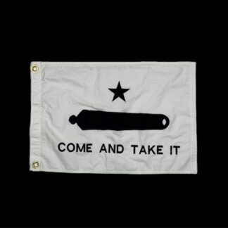 texas gonzales cannon cotton flag 16 x 24 inch with grommets