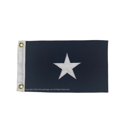bonnie blue flag cotton sewn flags 12x18 inch, 2x3, 3x5, 4x6, 5x8 feet