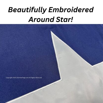 bonnie blue flag double nylon embroidered 3 x 5 4x6 5x8 10x15 ft