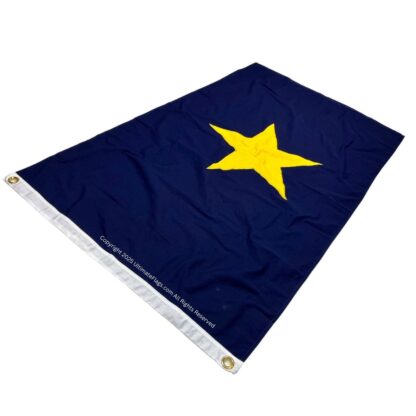 burnet's texas republic flag cotton 3 x 5 ft.