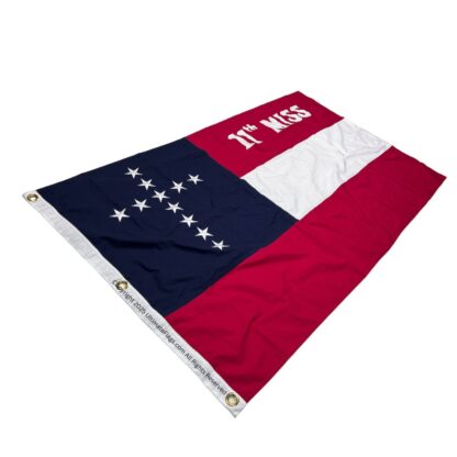 11th mississippi stars and bars cotton flag 3 x 5 ft.