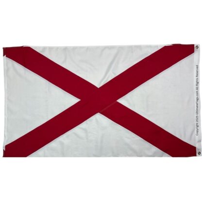 alabama flag double nylon embroidered 3 x 5 ft.