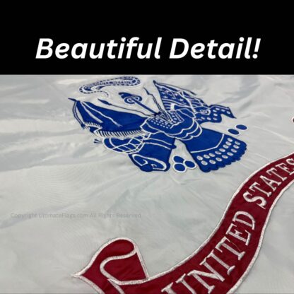 us army flag outdoor double sided nylon embroidered 3 x 5 ft.