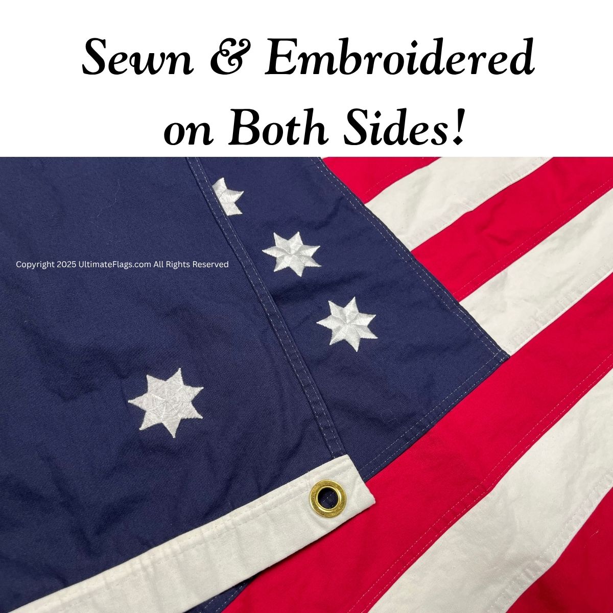 bennington 1776 flag – usa '76 revolutionary war flag – cotton sewn 3x5 ft