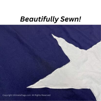 bonnie blue flag cotton sewn flags