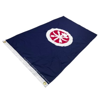 choctaw braves flag cotton 3 x 5 ft.