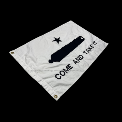texas gonzales flag cannon flags sewn cotton 2 x 3 ft.