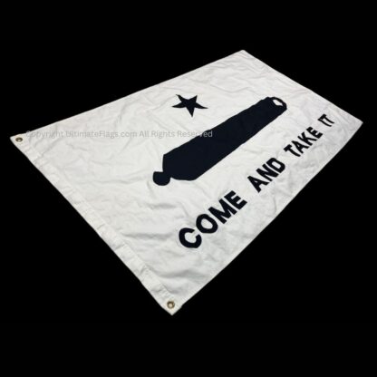 texas gonzales cannon flag cotton 3 x 5 ft.