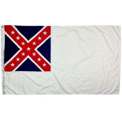general sam bell maxey's regiment flag fort fisher flag cotton 3 x 5 ft.