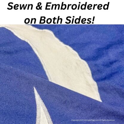 fort moultrie flag south carolina liberty flag revolutionary war cotton 3 x 5 ft.