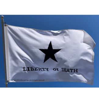 goliad texas battle flag double sided & double nylon embroidered 3 x 5 ft.