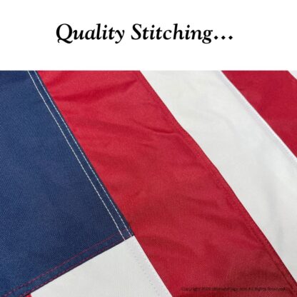 liberty or death flag – 3x5 ft sewn double nylon embroidered outdoor banner