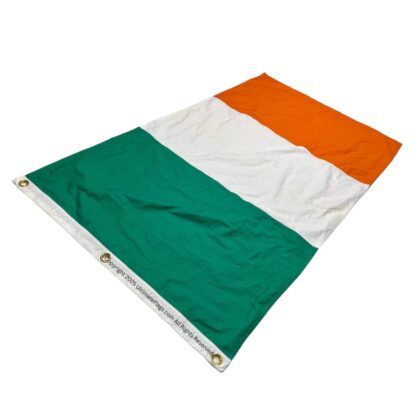 ireland flag sewn cotton flags 3 x 5 ft.