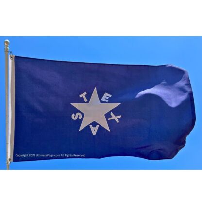 lorenzo de zavala flag texas flag of 1836 outdoor heavy duty