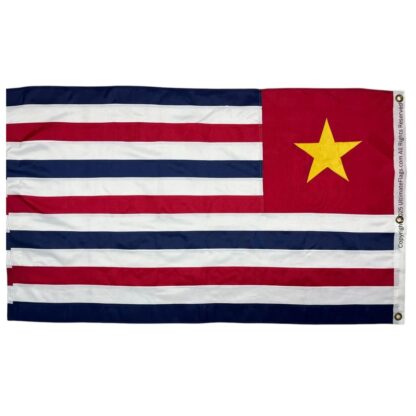louisiana secession flag louisiana republic flags la confederate sewn outdoor double nylon embroidered 3 x 5 ft.