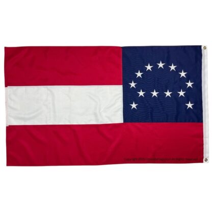 robert e. lee flag general lee hq flag lee headquarters flag heavy duty outdoor sewn double nylon embroidered 3 x 5 ft