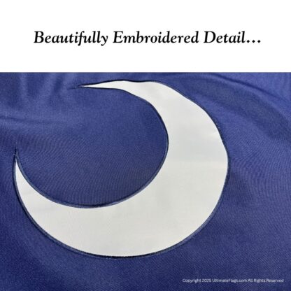 south carolina flag sc flags for sale sewn outdoor double nylon embroidered 3 x 5 ft.