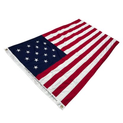 star spangled banner flag 15 star usa flags with 15 stripes cotton 3 x 5 ft.