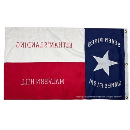 texas 1st infantry regiment flag seven pines gaines farm hood's brigade flags sewn outdoor double nylon embroidered 3 x 5 ft.