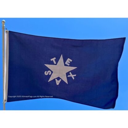 lorenzo de zavala flag texas flag of 1836 outdoor heavy duty