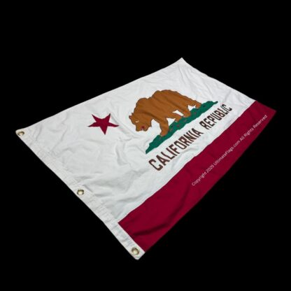 california flag ca flags sewn & embroidered cotton 3 x 5 ft.
