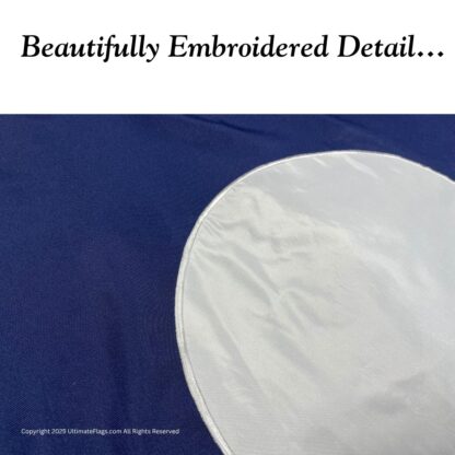 hardee double nylon embroidered flag 3 x 5 ft.