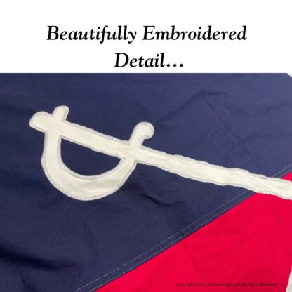 custer cavalry guidon flag – union army flags 3x5 ft cotton sewn civil war replica