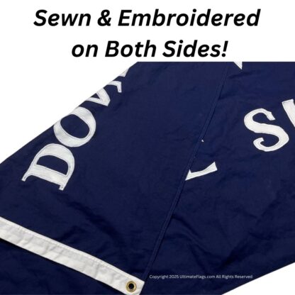 commodore perry flag cotton embroidered 3 x 5 ft.