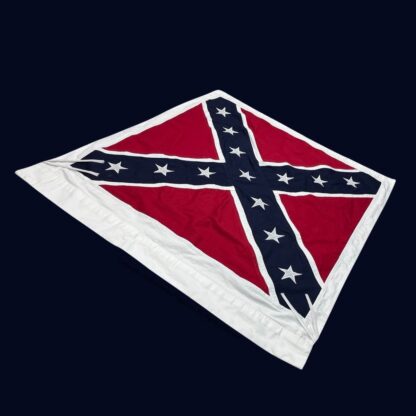 artillery confederate flag with sleeve and ties cotton 38 x 38 inch