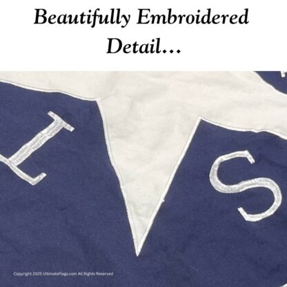 conrad texas independence flag cotton 3 x 5 ft.