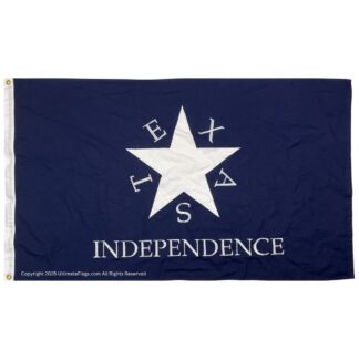 conrad texas independence flag cotton 3 x 5 ft.