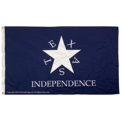conrad texas independence flag cotton 3 x 5 ft.