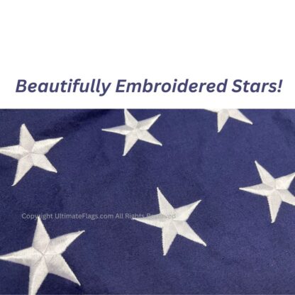 35 star usa flag civil war cotton 3 x 5 ft.