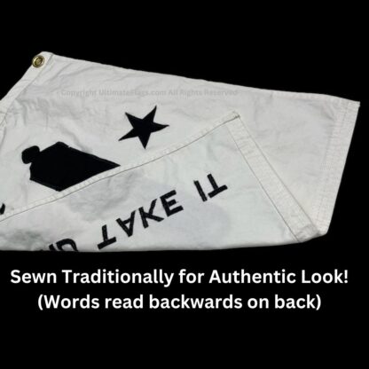 texas gonzales cannon cotton flag 16 x 24 inch with grommets