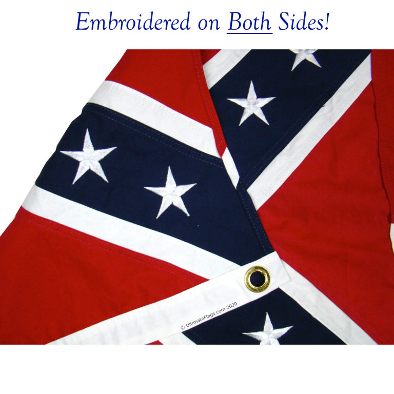 Confederate Blockade Runner Flag CSA CSS Florida, captain Lt. John