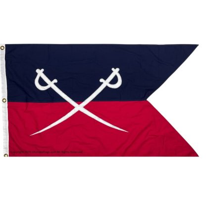 custer cavalry guidon flag – union army flags 3x5 ft cotton sewn civil war replica